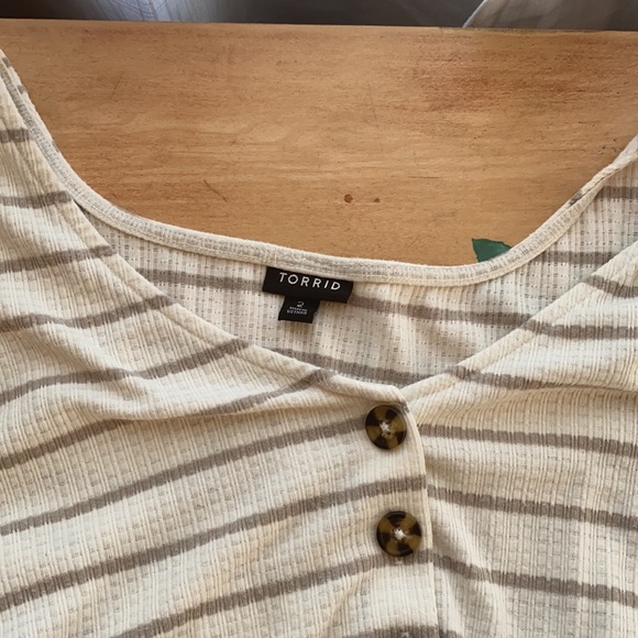 Torrid striped Tunic - Picture 4 of 4